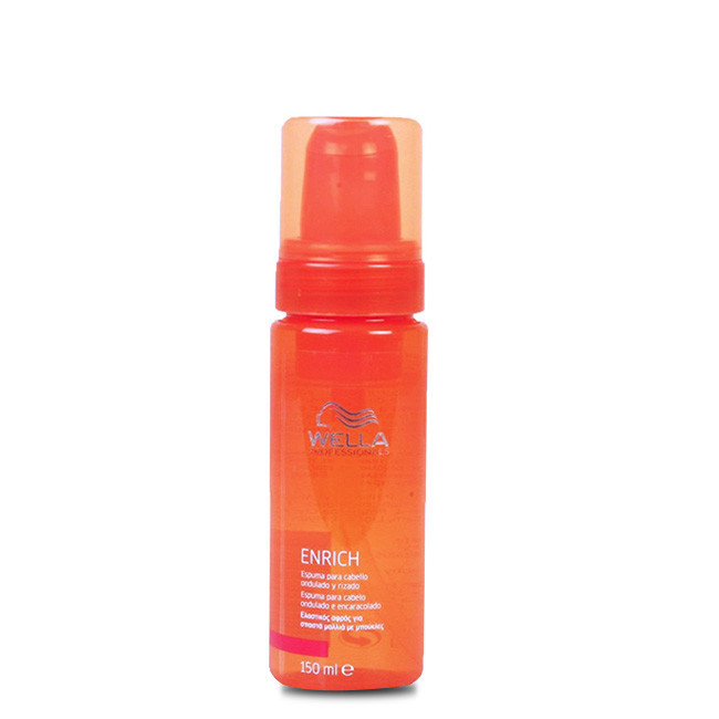 WELLA ENRICH ESPUMA PARA CABELLO ONDULADO Y RIZADO DE 150 ML